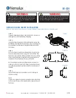 Предварительный просмотр 2 страницы Nemalux XR-GEN Series Installation & Mounting Manual