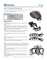 Предварительный просмотр 8 страницы Nemalux XR-GEN Series Installation & Mounting Manual