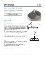 Предварительный просмотр 9 страницы Nemalux XR-GEN Series Installation & Mounting Manual