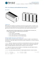 Preview for 1 page of Nemalux ZLM User Manual And Installation Instructions