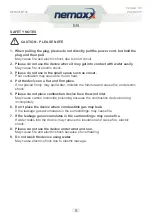 Preview for 5 page of Nemaxx BT25 Original Operating Instructions