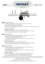 Предварительный просмотр 2 страницы Nemaxx VS75 Quick Start Manual