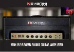 Предварительный просмотр 1 страницы Nembrini Audio MRH159 Instruction Manual