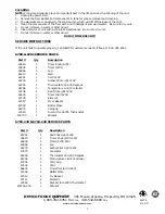 Предварительный просмотр 2 страницы Nemco 6700 Operating Instructions