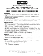 Nemco 9020 Operating And Maintenance Instructions preview