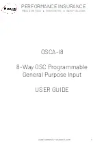 Nemesis OSCA-I8 User Manual preview
