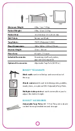 Preview for 4 page of Nemo BUGOUT 9x9 Quick Start Manual