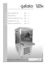 Nemox gelato 12k Instruction Book preview