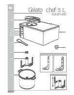 Предварительный просмотр 2 страницы Nemox Gelato chef 5L automatic Instruction Book