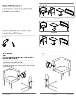 Предварительный просмотр 1 страницы Nemschoff Palisade 2.0 Installation Instructions Manual