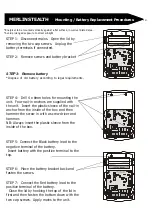 Предварительный просмотр 14 страницы Nemtek MERLIN STEALTH MASTER Installer Manual