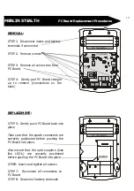 Предварительный просмотр 19 страницы Nemtek MERLIN STEALTH MASTER Installer Manual