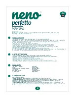 Preview for 8 page of neno perfetto Manual