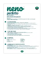 Preview for 28 page of neno perfetto Manual