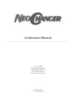 Preview for 1 page of Neo Car Audio Neo Changer Instruction Manual