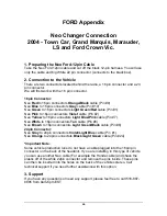 Preview for 21 page of Neo Car Audio Neo Changer Instruction Manual