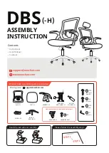 Preview for 1 page of Neo Chair DBS Assembly Instruction Manual