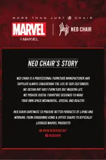 Preview for 2 page of Neo Chair MARVEL AVENGERS User Manual And Assembly Instructions