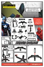 Preview for 3 page of Neo Chair MARVEL AVENGERS User Manual And Assembly Instructions