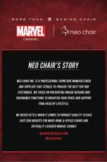 Preview for 2 page of Neo Chair Marvel CRC User Manual & Assembly Instructions