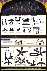 Preview for 3 page of Neo Chair MARVEL ETERNALS Assembly Instructions & User Manual