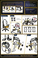 Preview for 4 page of Neo Chair MARVEL ETERNALS Assembly Instructions & User Manual