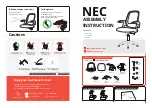 Neo Chair NEC Assembly Instruction preview