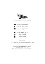 Preview for 12 page of Neo Legend CLASSIC ARCADE User Manual