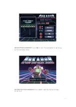 Preview for 13 page of Neo Legend Pocket Arcade User Manual