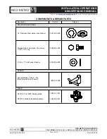 Предварительный просмотр 14 страницы Neo-metro SLAB-EDGE 9152 Installation, Operation & Maintenance Manual