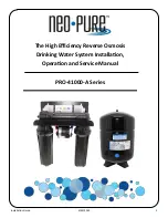 Neo-Pure PRO-41000-A Series Installation, Operation And Service Manual preview