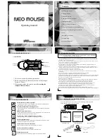 Preview for 1 page of Neo Reflection NM930308001 Operating Manual