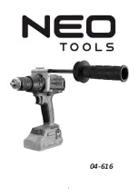 Preview for 1 page of NEO TOOLS 04-616 Manual