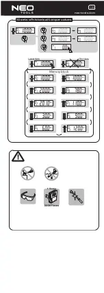 Preview for 8 page of NEO TOOLS 08-820 Operation Manual