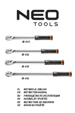 Preview for 1 page of NEO TOOLS 08-823 Instruction Manual