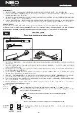 Preview for 14 page of NEO TOOLS 08-823 Instruction Manual