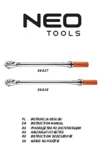 NEO TOOLS 08-827 Instruction Manual preview