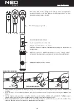 Preview for 18 page of NEO TOOLS 08-827 Instruction Manual