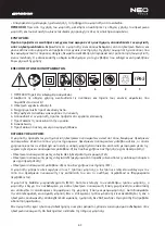 Предварительный просмотр 63 страницы NEO TOOLS 11-990 Instruction Manual