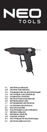 NEO TOOLS 17-082 Instruction Manual preview