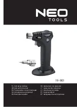 NEO TOOLS 19-901 Instruction Manual preview