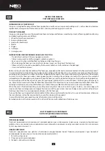 Предварительный просмотр 6 страницы NEO TOOLS 61-012 Instruction Manual