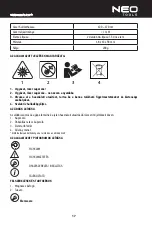 Предварительный просмотр 17 страницы NEO TOOLS 75-100 Instruction Manual