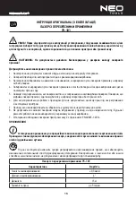 Предварительный просмотр 15 страницы NEO TOOLS 75-101 Original Manual