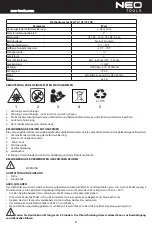 Предварительный просмотр 9 страницы NEO TOOLS 75-103 Original Manual