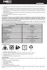 Предварительный просмотр 14 страницы NEO TOOLS 75-103 Original Manual