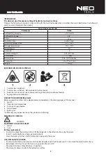 Предварительный просмотр 5 страницы NEO TOOLS 75-106 Instruction Manual