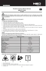 Предварительный просмотр 15 страницы NEO TOOLS 75-106 Instruction Manual