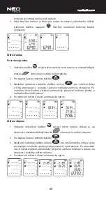 Preview for 64 page of NEO TOOLS 75-200 Instruction Manual