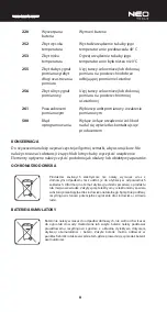 Preview for 9 page of NEO TOOLS 75-202 Instruction Manual